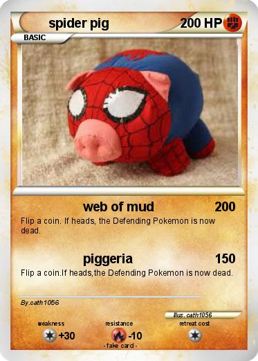 Pokemon spider pig