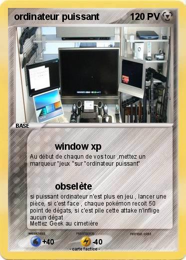 Pokemon ordinateur puissant
