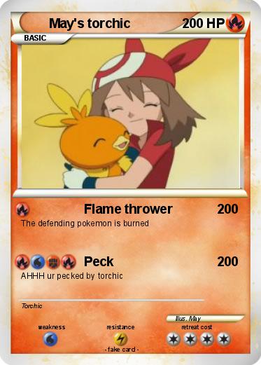 Pokemon May's torchic
