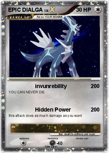 Pokemon EPIC DIALGA