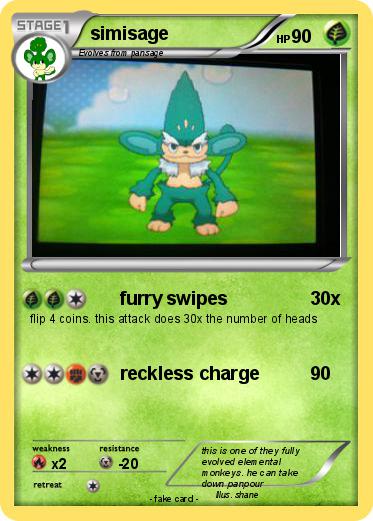 Pokemon simisage