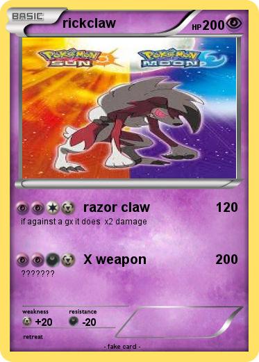 Pokemon rickclaw