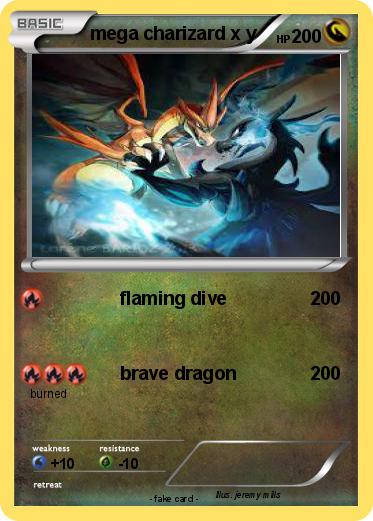 Pokemon mega charizard x y