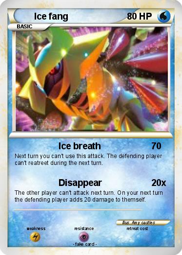 Pokemon Ice fang