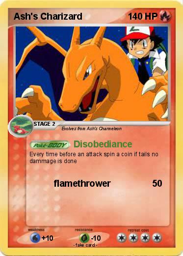 Pokemon Ash's Charizard