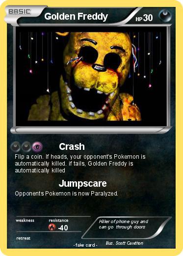 Pokemon Golden Freddy