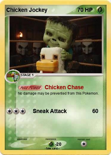 Pokemon Chicken Jockey