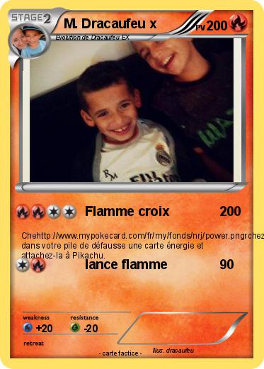 Pokemon M. Dracaufeu x