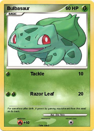Pokemon Bulbasaur