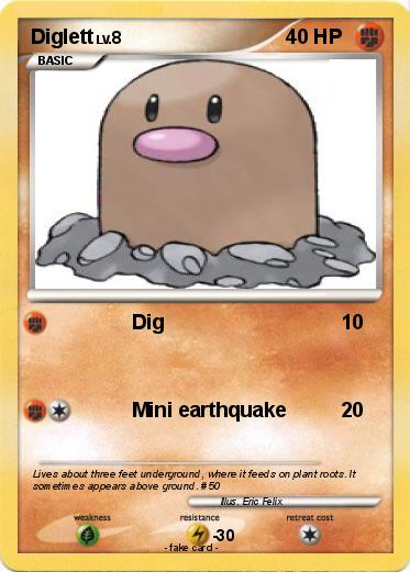 Pokemon Diglett