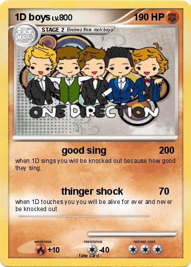 Pokemon 1D boys