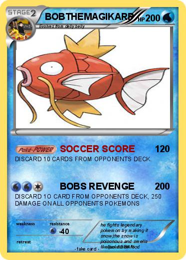 Pokemon BOBTHEMAGIKARP