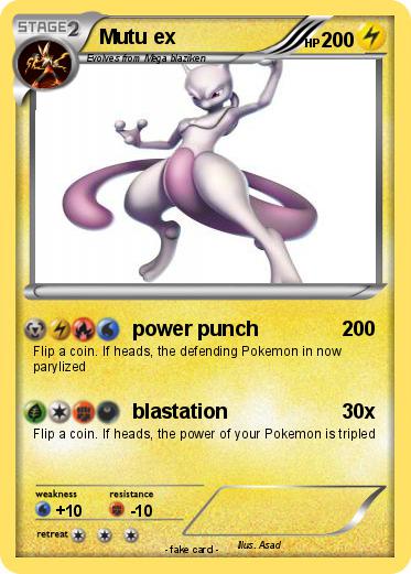 Pokemon Mutu ex