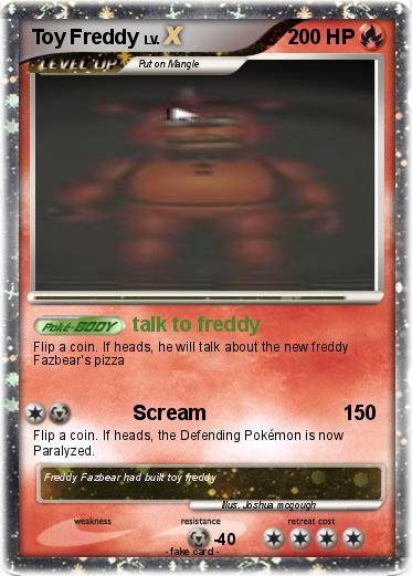 Pokemon Toy Freddy