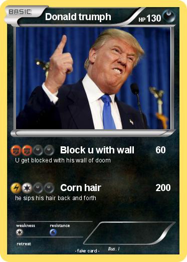 Pokemon Donald trumph