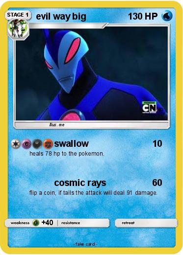 Pokemon evil way big