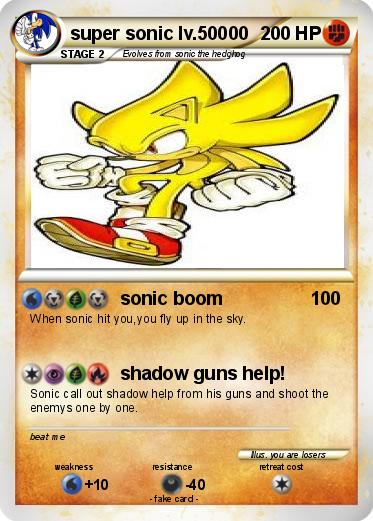 Pokemon super sonic lv.50000