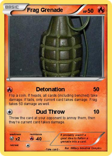 Pokemon Frag Grenade
