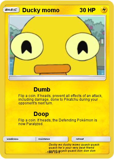Pokemon Ducky momo