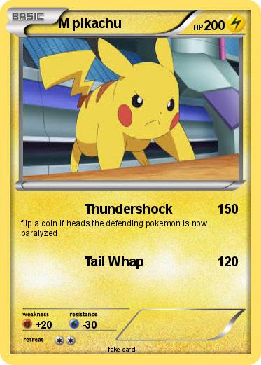 Pokemon M pikachu