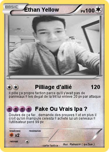 Pokemon Ethan Yellow