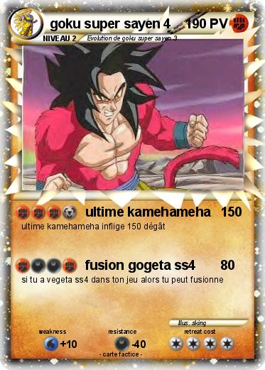 Pokemon goku super sayen 4