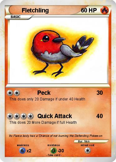Pokemon Fletchling