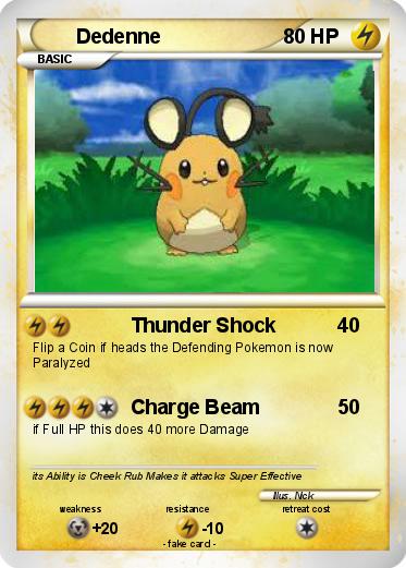 Pokemon Dedenne