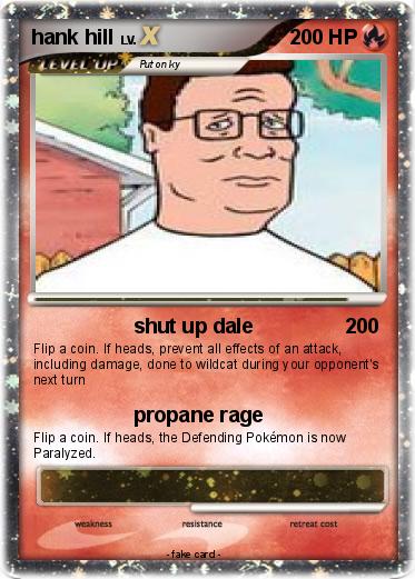 Pokemon hank hill