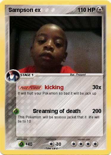 Pokemon Sampson ex