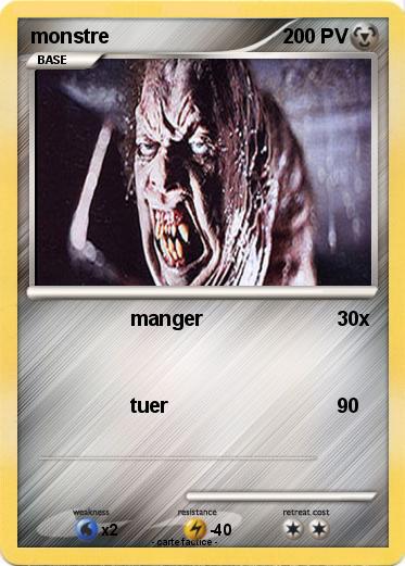 Pokemon monstre