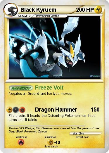 Pokemon Black Kyruem