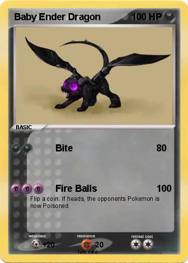 Pokemon Baby Ender Dragon