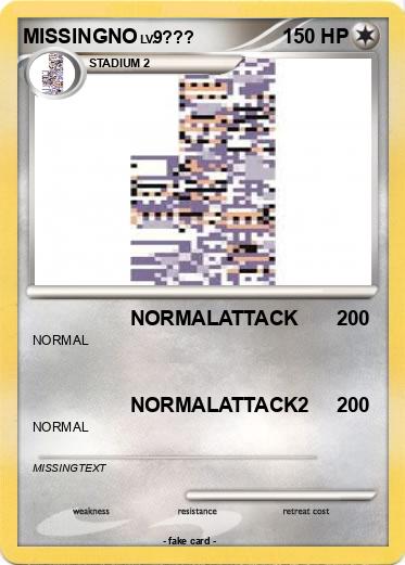 Pokemon MISSINGNO