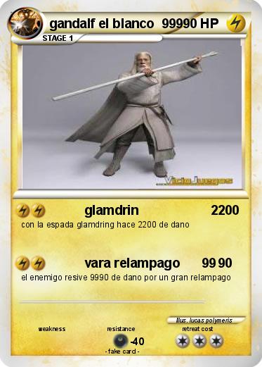 Pokemon gandalf el blanco  999