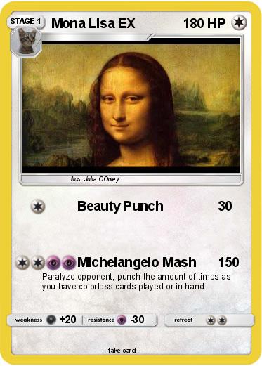Pokemon Mona Lisa EX