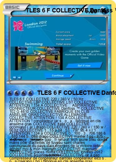 Pokemon TLES 6 F COLLECTIVE Danfoss ™