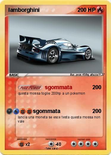 Pokemon lamborghini