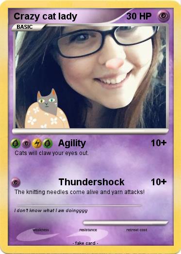 Pokemon Crazy cat lady