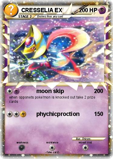 Pokemon CRESSELIA EX