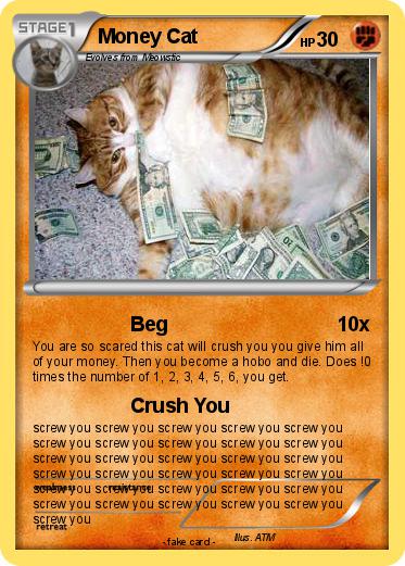 Pokemon Money Cat