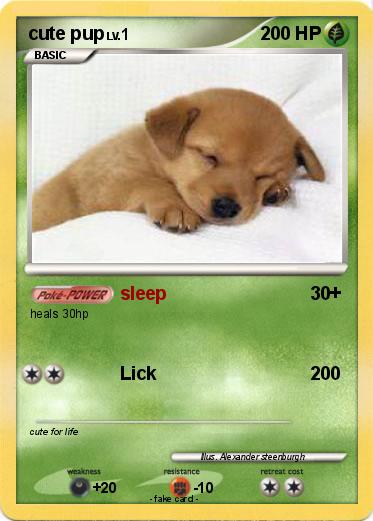 Pokemon cute pup