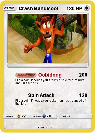Pokemon Crash Bandicoot