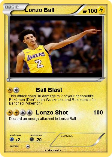 Pokemon Lonzo Ball
