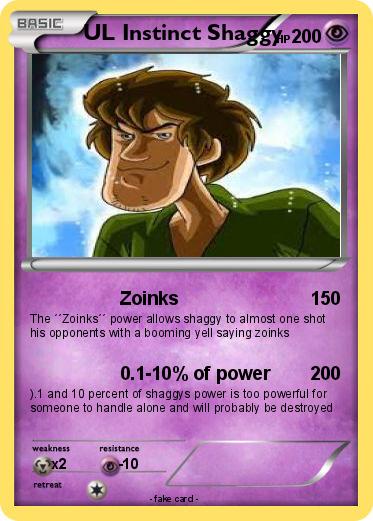Pokemon UL Instinct Shaggy
