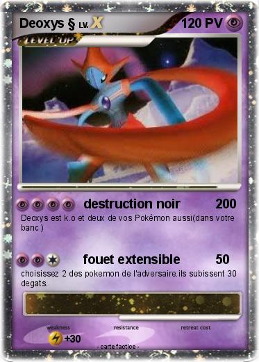 Pokemon Deoxys §
