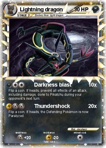 Pokemon Lightning dragon