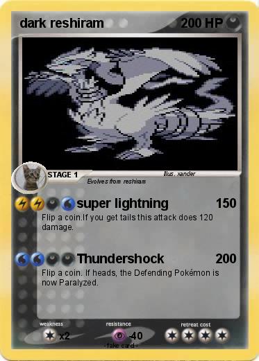 Pokemon dark reshiram