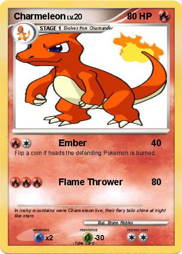 Pokemon Charmeleon