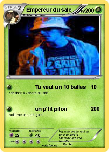 Pokemon Empereur du sale